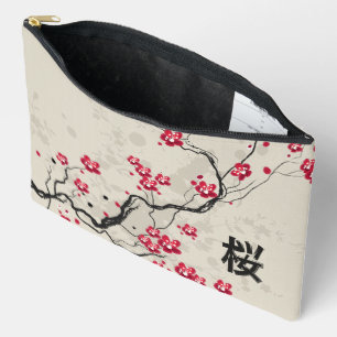 Oriental Style Sakura Cherry Blossom Art Etui