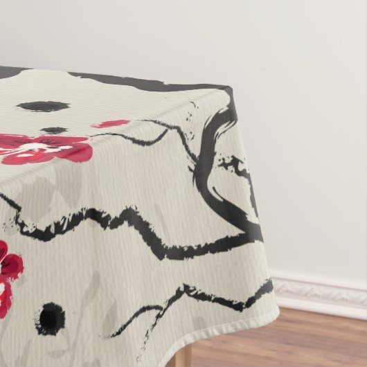 Oriental Style Sakura Cherry Blossom Art Tafelkleed (Voorbeeld)