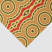 Oriental Stylish Mosaic Geometric Pattern Tissuepapier (Detail)