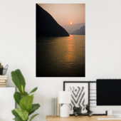 Oriental Sunrise Poster (Thuiskantoor)