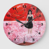 Oriental Sunset Painting by Alfred Fox Grote Klok (Voorkant)