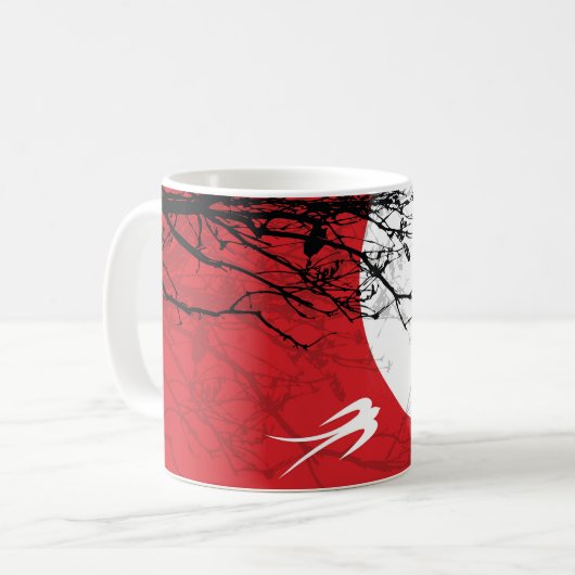 Oriental Swallows in Moonlight Mok (Voorkant links)