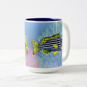 Oriental Sweetlips Reef Fish Mok (Voorkant rechts)