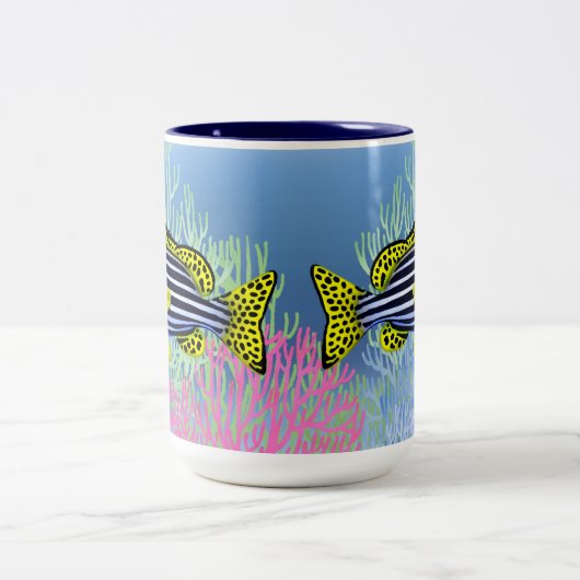 Oriental Sweetlips Reef Fish Mok (Center)