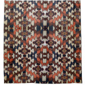 Oriental tapijt ontwerp douchegordijn (Voorkant)