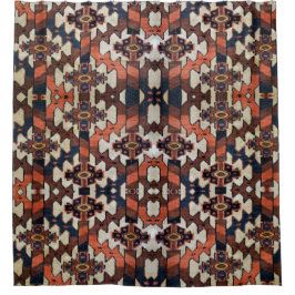 Oriental tapijt ontwerp douchegordijn