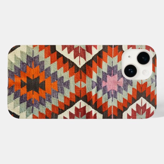 Oriental Turks Perzisch Kilim Carpet Case-Mate iPhone Case (Achterkant (horizontaal))