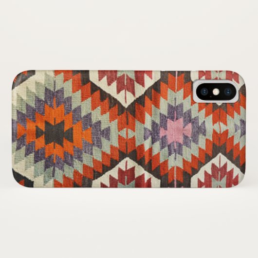 Oriental Turks Perzisch Kilim Carpet Case-Mate iPhone Case (Achterkant (horizontaal))