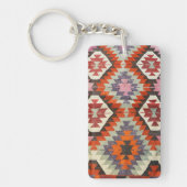 Oriental Turks Perzisch Kilim Carpet Sleutelhanger (Voorkant)