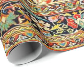 Oriental Turks Perzische Azerbeidzjan tapijt Cadeaupapier (Rol Hoek)