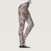 Oriental Turks Perzische tapijttapijt Leggings (Rechts)