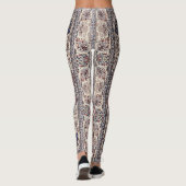 Oriental Turks Perzische tapijttapijt Leggings (Achterkant)