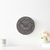 ORIENTAL VINTAGE WALL CLOCK RONDE KLOK (Huis)