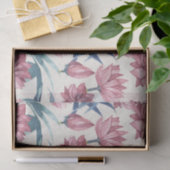 Oriental waterverf lotus kalligrafie schilderij tissuepapier (Geschenk)