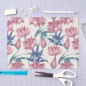 Oriental waterverf lotus kalligrafie schilderij tissuepapier (Craft)