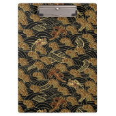 Oriental Zee Dragon Pattern Klembord (Voorkant)