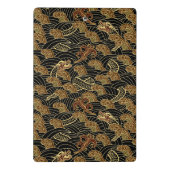 Oriental Zee Dragon Pattern Mini Klembord (Achterkant)
