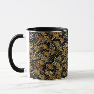Oriental Zee Dragon Pattern Mok
