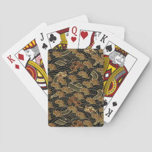 Oriental Zee Dragon Pattern Pokerkaarten
