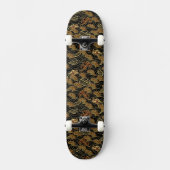 Oriental Zee Dragon Pattern Skateboard (Voorkant)