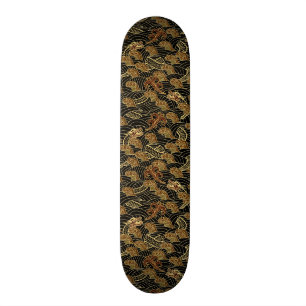 Oriental Zee Dragon Pattern Skateboard