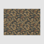 Oriental Zee Dragon Pattern Tissuepapier (Voorkant)