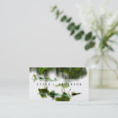 ©Oriental Zen Natuur Photography Pond Lily Pads Visitekaartje (Staand voorkant)