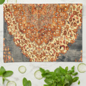 Orientale Antiek Turkse Perzische Textuur Theedoek (Gevouwen)