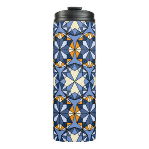Orientale arabische versiering naadloos patroon thermosbeker