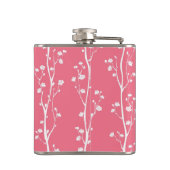 Orientale bloesem heupfles (Achterkant)