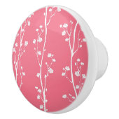 Orientale bloesem keramische knop (Rechts)