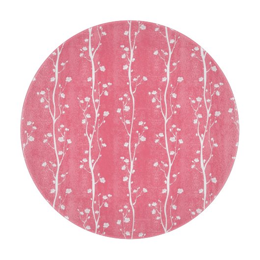 Orientale bloesem snijplank (Voorkant)