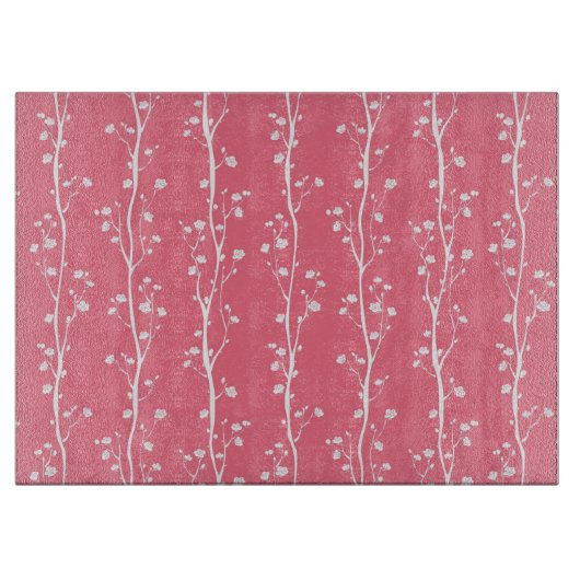 Orientale bloesem snijplank (Voorkant)