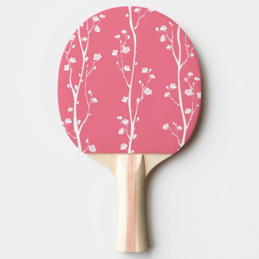 Orientale bloesem tafeltennisbatje (Voorkant)