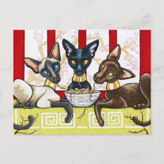 Orientale Briefkaart (Voorkant)