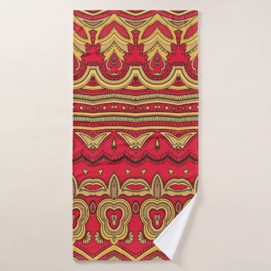 Orientale decor closeup. badhanddoek (Badhanddoek)