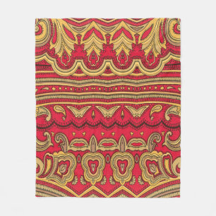 Orientale decor closeup. fleece deken
