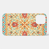 Orientale deklaag, bloempatroon voor sierdoeleind Case-Mate iPhone case (Achterkant (horizontaal))