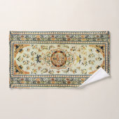 Orientale deklaag in lichte kleuren badhanddoekset bad handdoek (Handdoek)