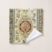 Orientale deklaag in lichtkleuren bad handdoek (Wasdoekje)