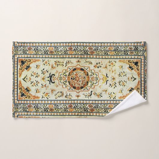 Orientale deklaag in lichtkleuren bad handdoek (Handdoek)