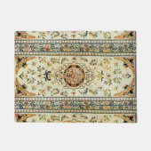 Orientale deklaag in lichtkleuren deurmat (Voorkant)