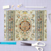 Orientale deklaag in lichtkleuren tissuepapier (Craft)