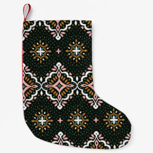Orientale demaspatroon. Talavera-aardewerk. Kleine Kerstsok