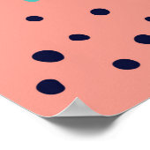 Orientale demaspatroon. Talavera-aardewerk. Poster (Hoek)