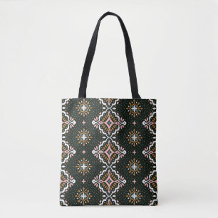Orientale demaspatroon. Talavera-aardewerk. Tote Bag