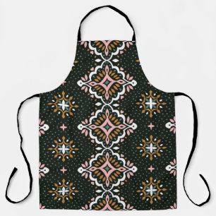 Orientale  demaspatroon. Talavera potterij. Schort