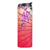 Orientale japanesnelroze parasol thermosbeker (Gedraaid links)