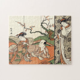 Orientale japanse geisha maiko ukiyo-e art legpuzzel