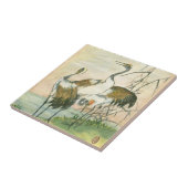 Orientale kranen door het water tegeltje (Zijkant)